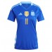 Maillot de foot Argentine Angel Di Maria #11 Extérieur vêtements Femmes Copa America 2024 Manches Courtes